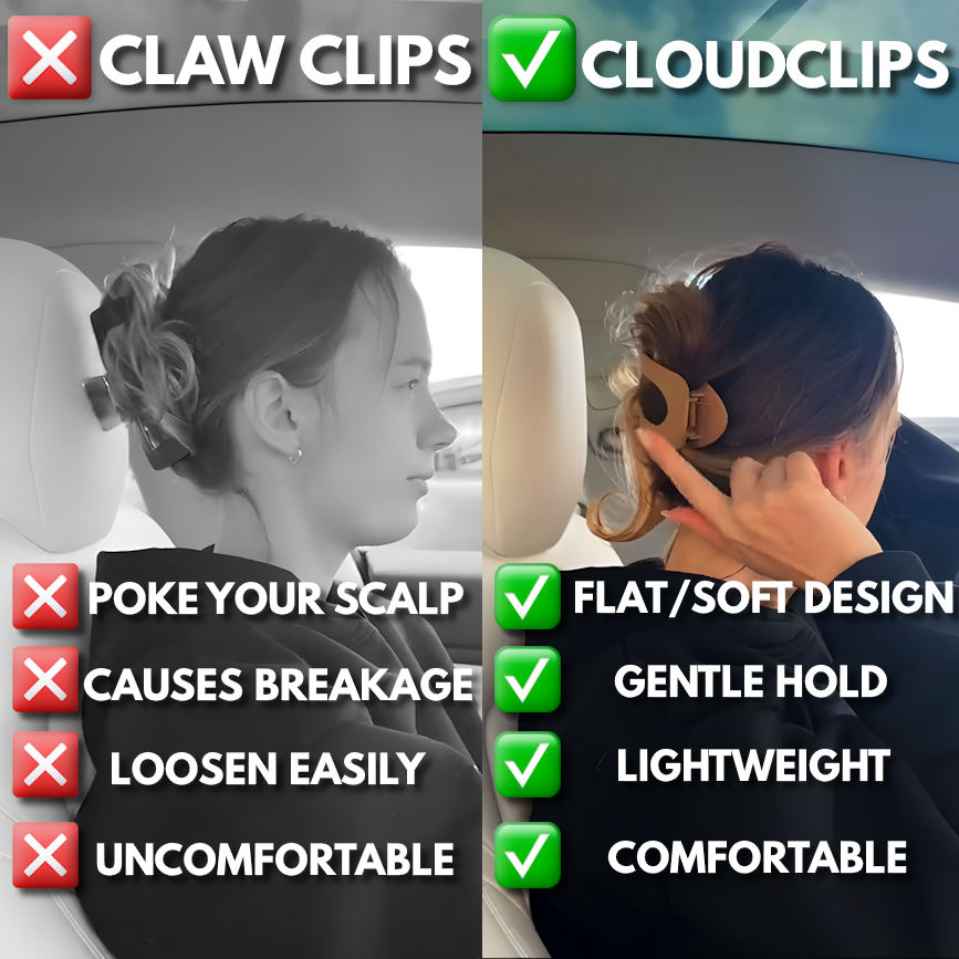 CloudClip – 4 Pack Hair Clip